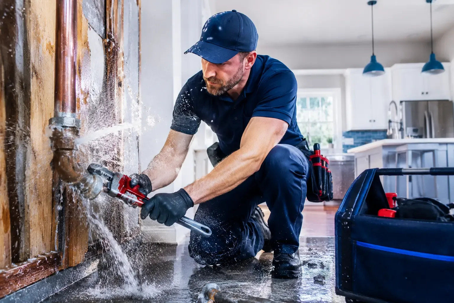 Local emergency pipe repair professionals in Courtland, MS